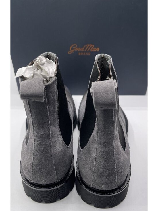 Good Man Brand Mens Size 8.5 Modern City Boot Italian Gray Leather Suede $268 main image 6